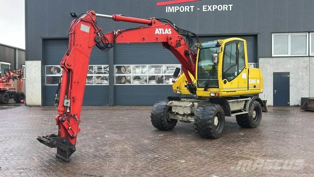 Atlas 1305 ホイール式油圧ショベル（パワーショベル・ユンボ・バックホー）