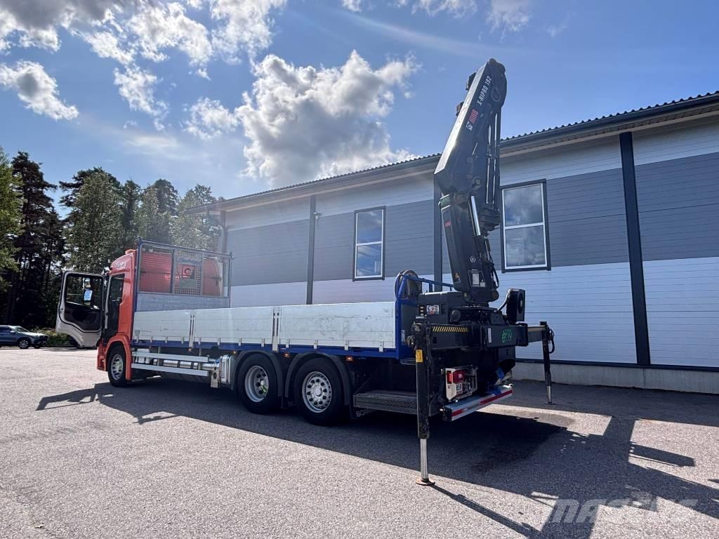 Scania G 410 クレーントラック、ユニック車