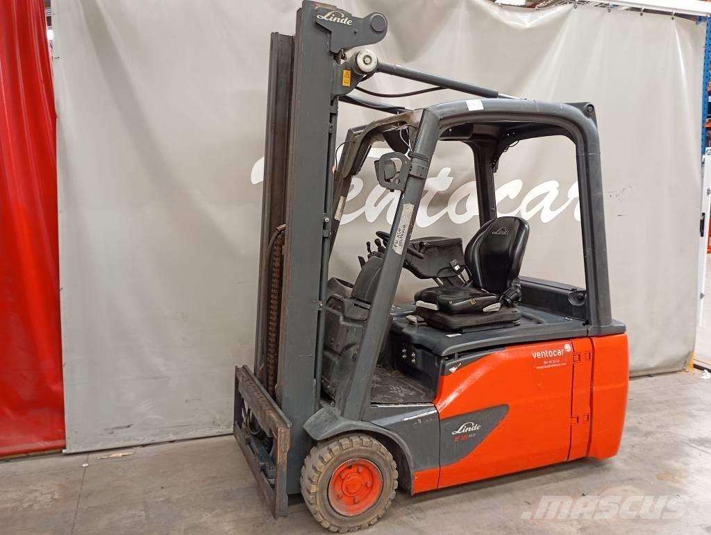 Linde E 16 バッテリーフォークリフト
