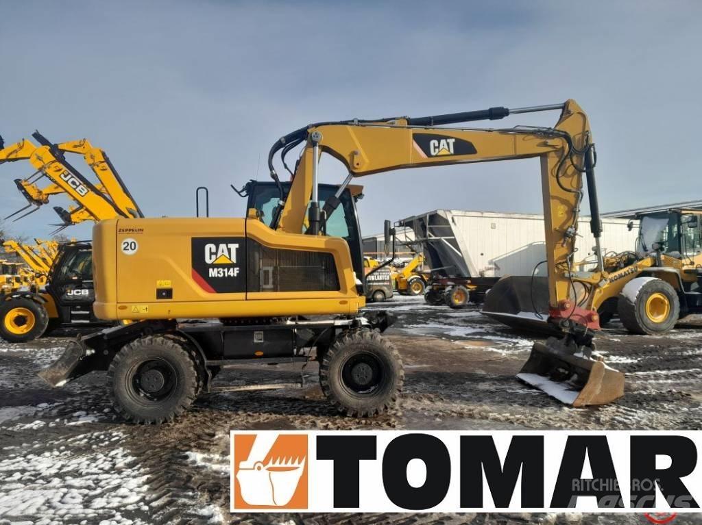 CAT M 314 F ホイール式油圧ショベル（パワーショベル・ユンボ・バックホー）