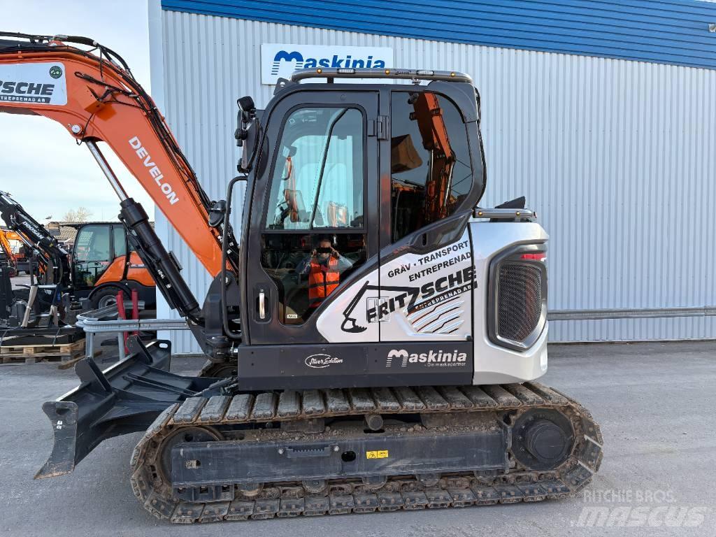 Develon DX 85 R-7 中型油圧ショベル 7ｔ-12ｔ（ユンボ・パワーショベル・バックホー）