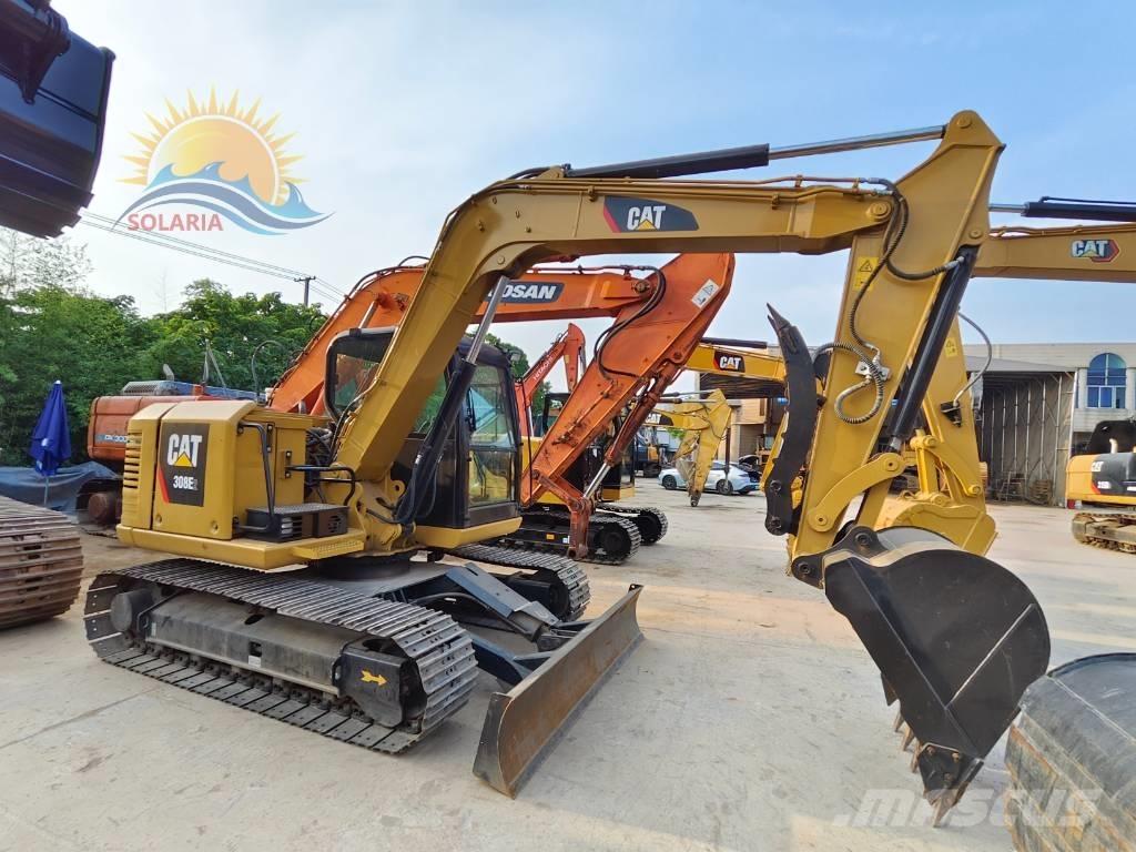 CAT 308 E 2 CR 中型油圧ショベル 7ｔ-12ｔ（ユンボ・パワーショベル・バックホー）