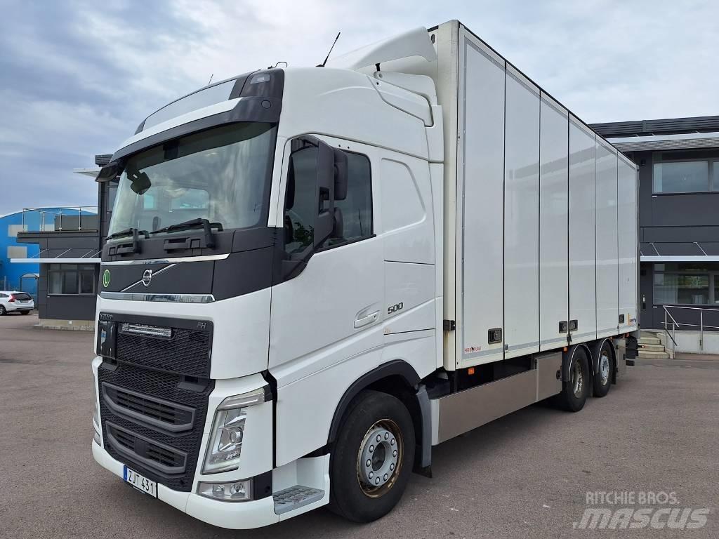 Volvo FH 500 ボックスボディー、ウイング、箱車