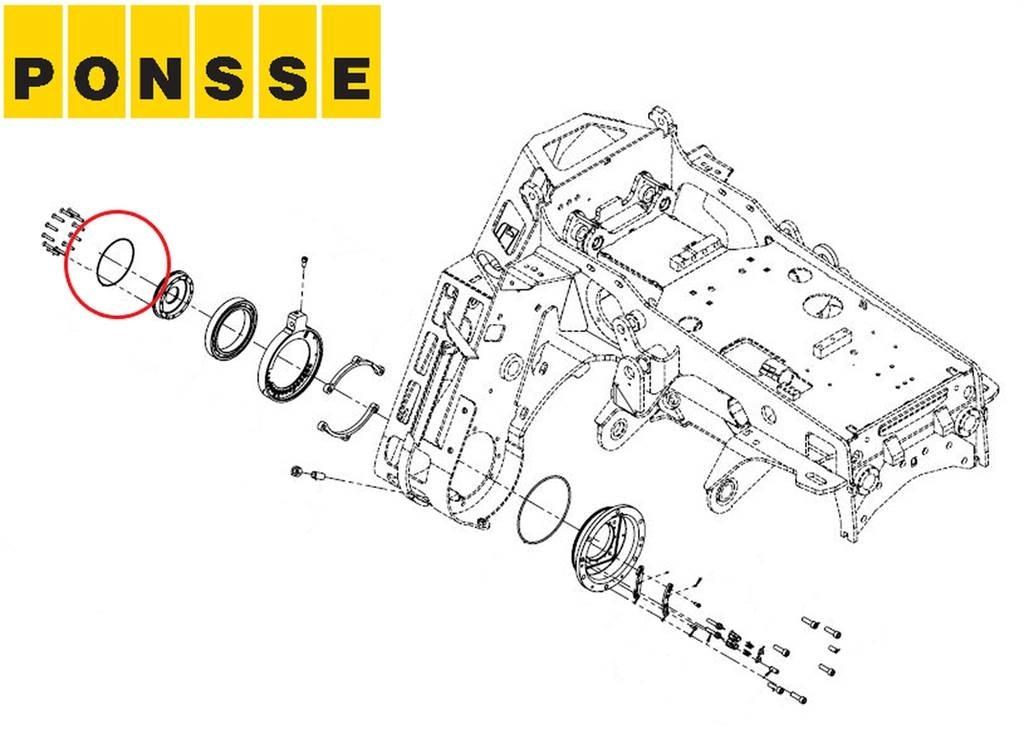 Ponsse 0060041 ハーベスタヘッド