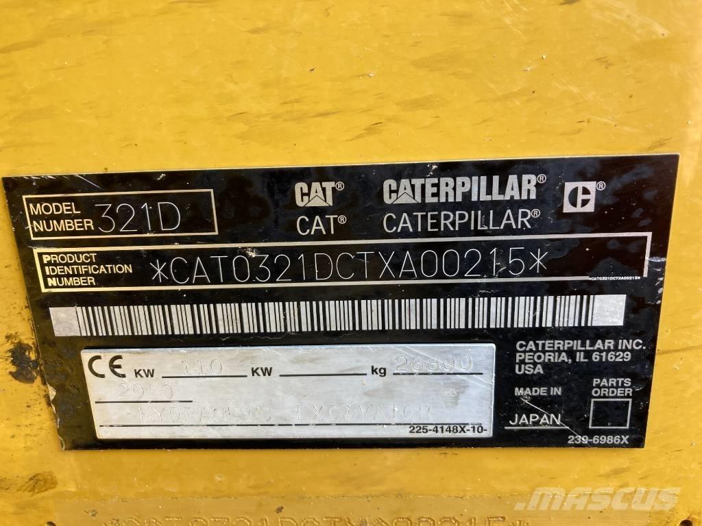 CAT 321 D 大型油圧ショベル12t以上（パワーショベル・ユンボ）
