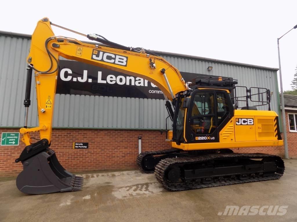 JCB 220X LC 大型油圧ショベル12t以上（パワーショベル・ユンボ）