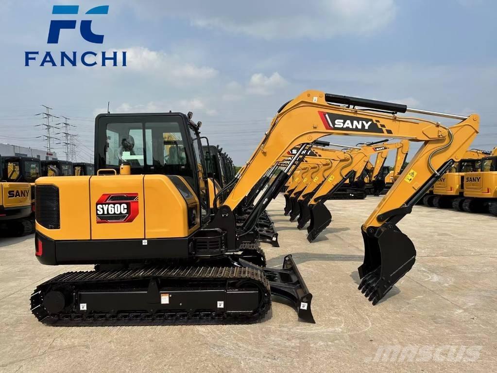 Sany SY60CPRO 大型油圧ショベル12t以上（パワーショベル・ユンボ）