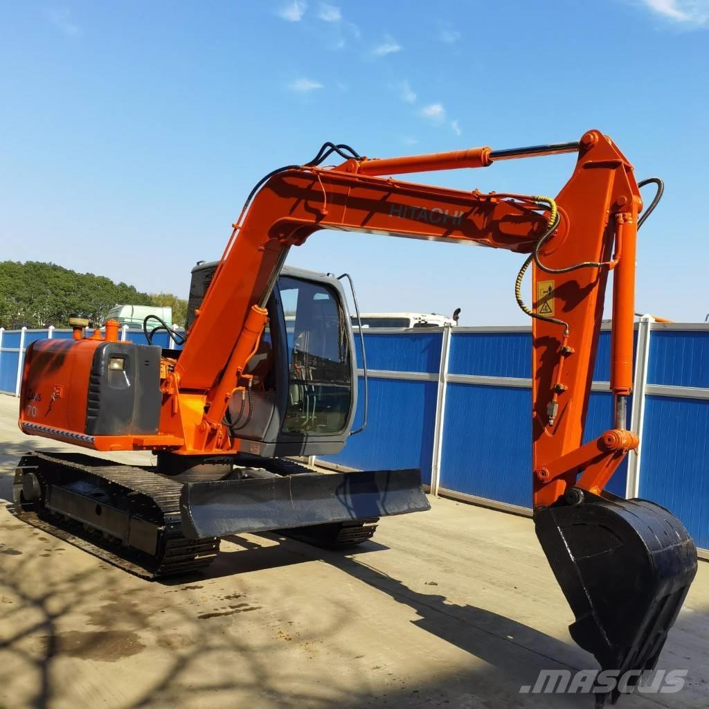 Hitachi ZX70 中型油圧ショベル 7ｔ-12ｔ（ユンボ・パワーショベル・バックホー）