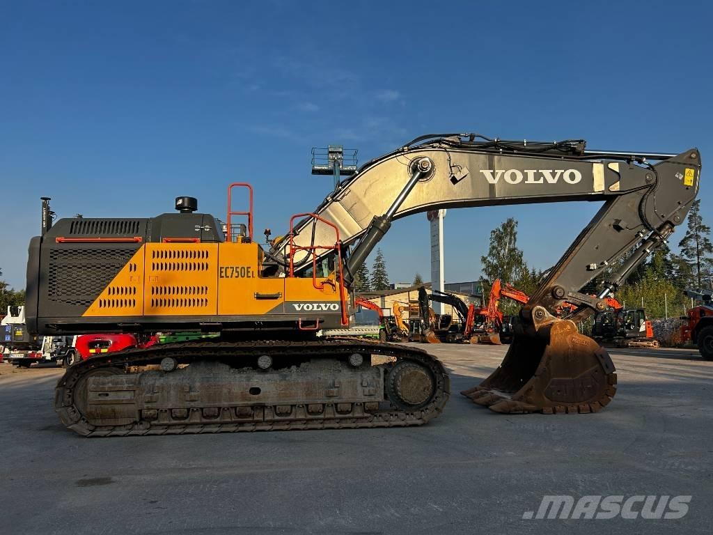 Volvo EC750EL 大型油圧ショベル12t以上（パワーショベル・ユンボ）