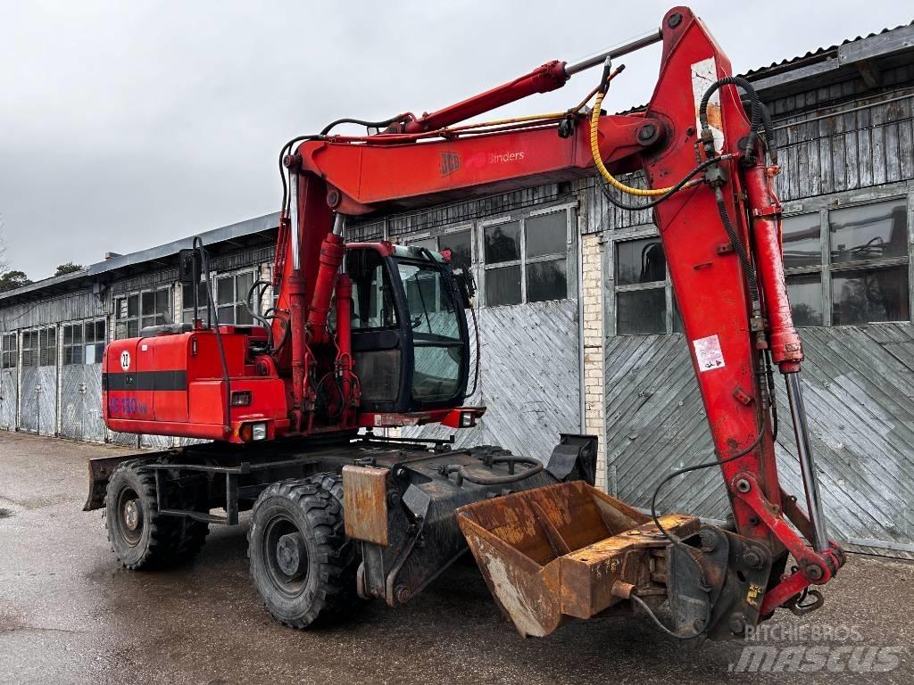 JCB JS 130 W ホイール式油圧ショベル（パワーショベル・ユンボ・バックホー）