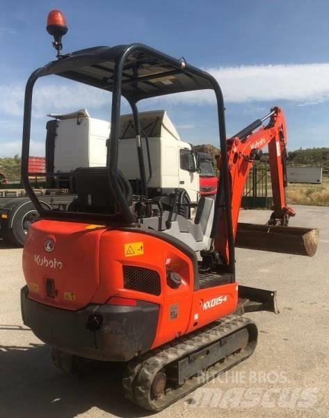 Kubota KX 015-4 ミニ油圧ショベル 7t以下（ミニユンボ・ミニディガー）