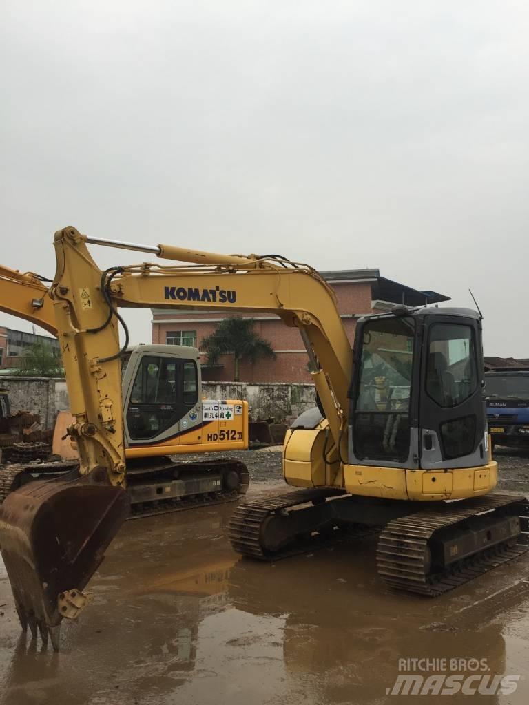 Komatsu pc78us 中型油圧ショベル 7ｔ-12ｔ（ユンボ・パワーショベル・バックホー）