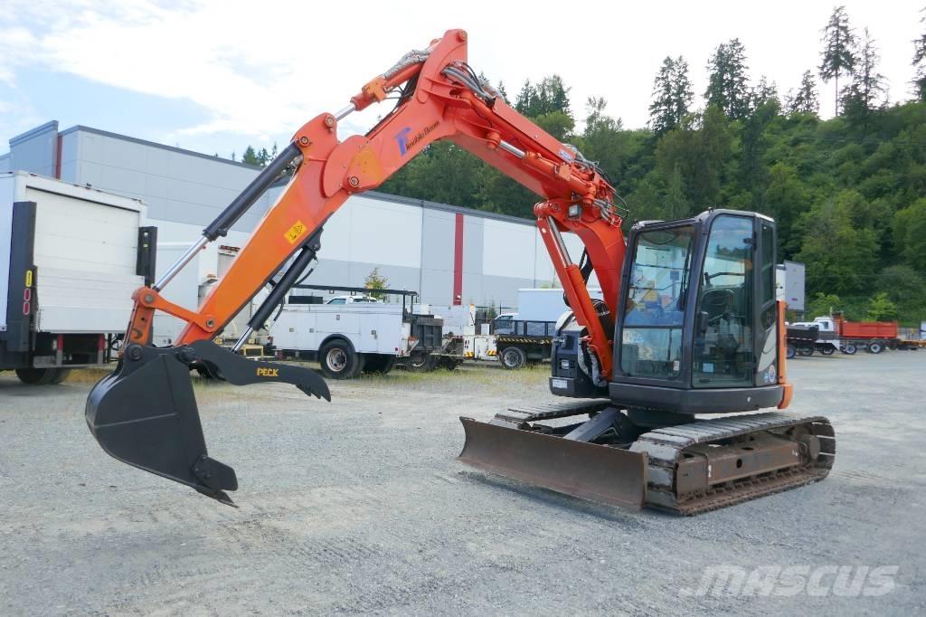 Hitachi zx75ur-5B 大型油圧ショベル12t以上（パワーショベル・ユンボ）
