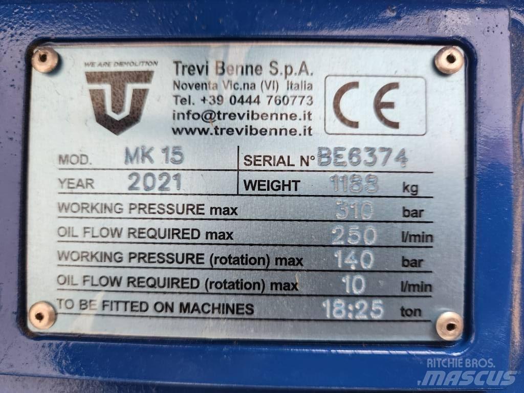 Trevibenne MK15 クラッシャー固定式
