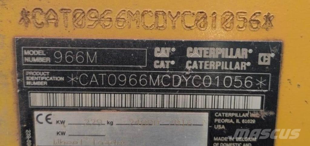 CAT 966 M ホイールローダー・タイヤショベル
