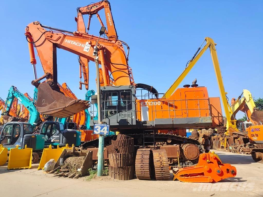 Hitachi EX 1200-6 大型油圧ショベル12t以上（パワーショベル・ユンボ）