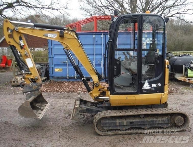 CAT 302.7 D CR ミニ油圧ショベル 7t以下（ミニユンボ・ミニディガー）