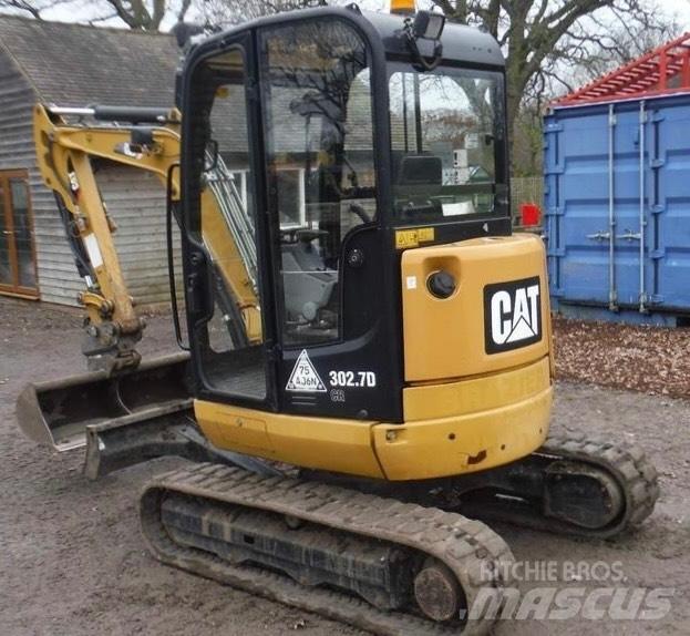 CAT 302.7 D CR ミニ油圧ショベル 7t以下（ミニユンボ・ミニディガー）
