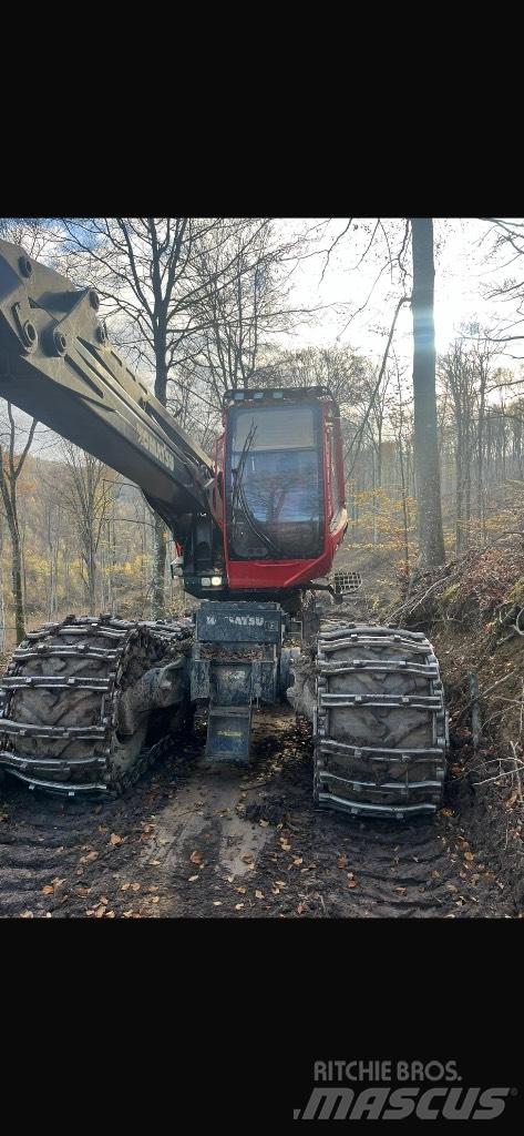 Komatsu 931 XC ハーベスター