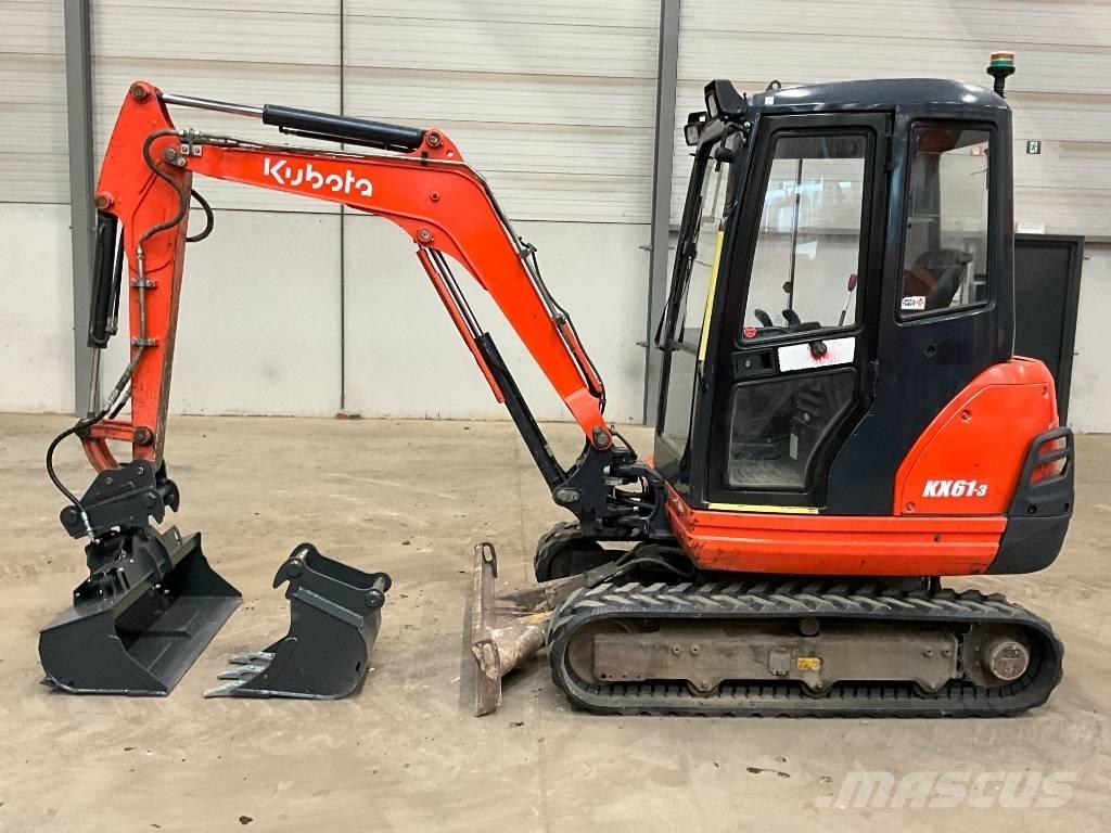 Kubota KX 61-3 ミニ油圧ショベル 7t以下（ミニユンボ・ミニディガー）