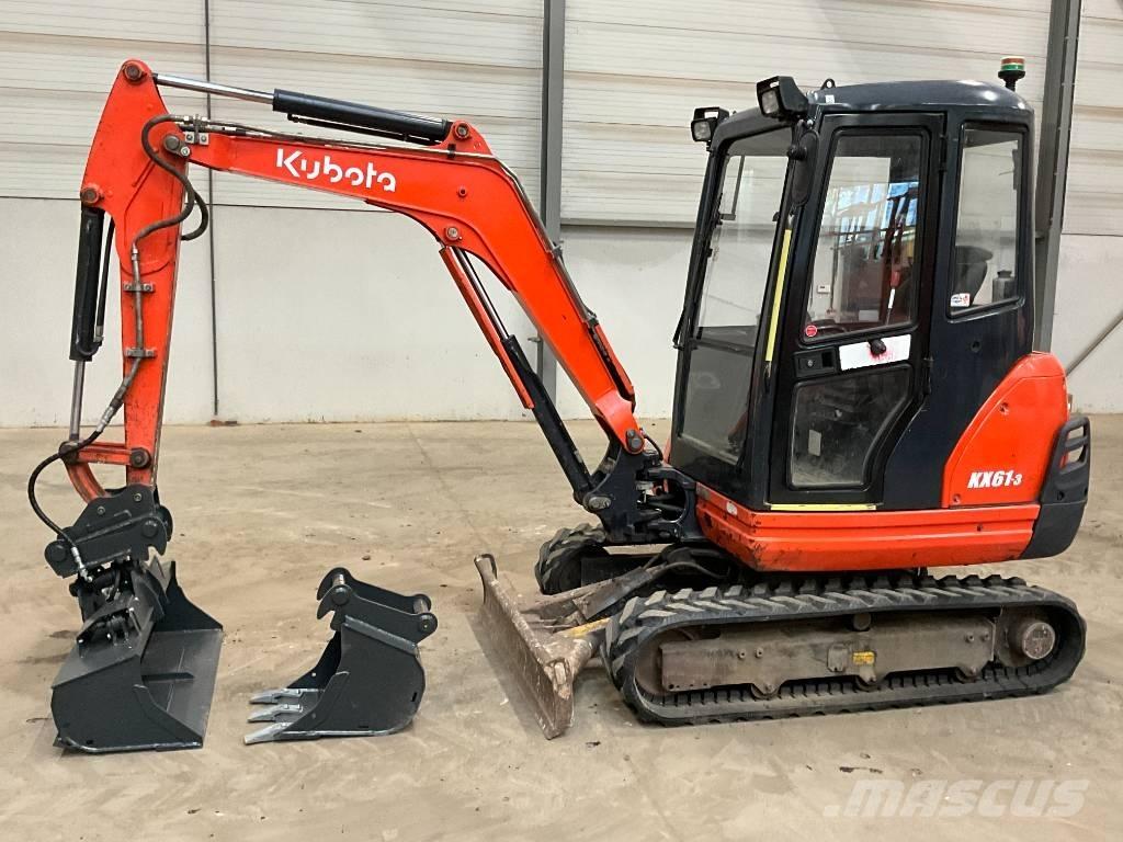 Kubota KX 61-3 ミニ油圧ショベル 7t以下（ミニユンボ・ミニディガー）
