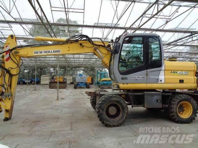 New Holland MH 4.6 ホイール式油圧ショベル（パワーショベル・ユンボ・バックホー）