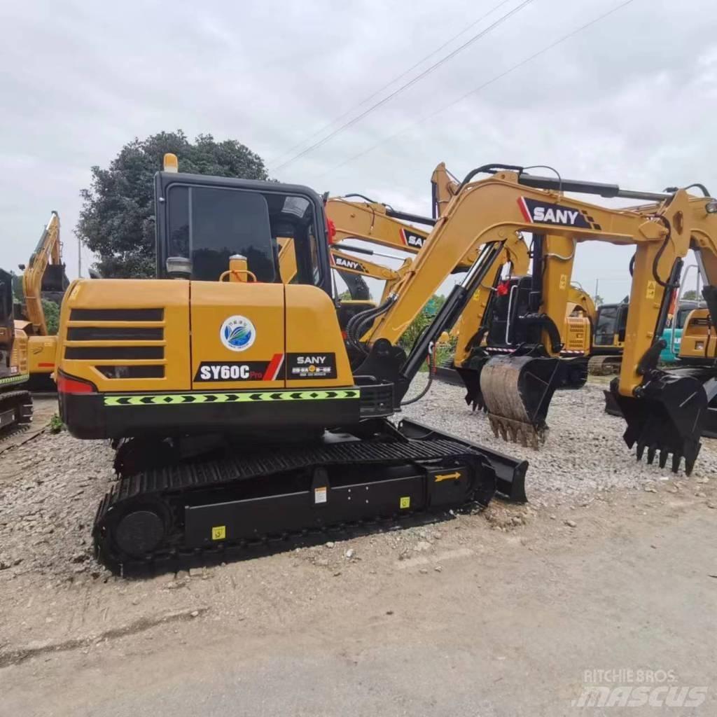 Sany SY 60 C 中型油圧ショベル 7ｔ-12ｔ（ユンボ・パワーショベル・バックホー）