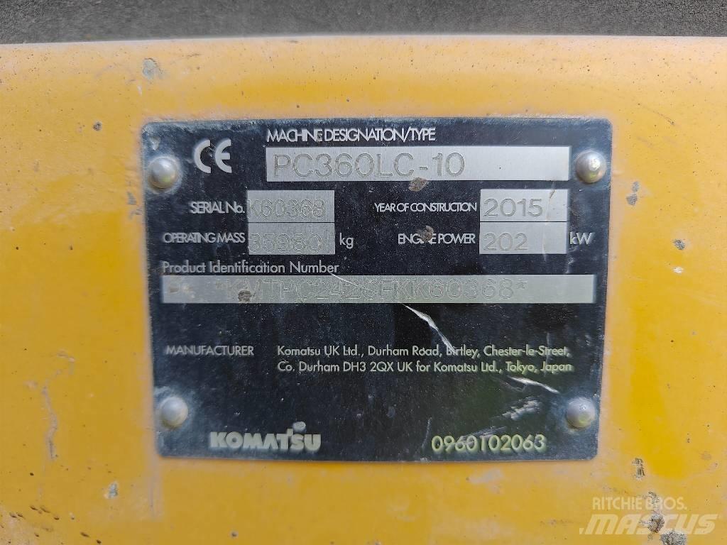 Komatsu PC 360 LC-10 大型油圧ショベル12t以上（パワーショベル・ユンボ）