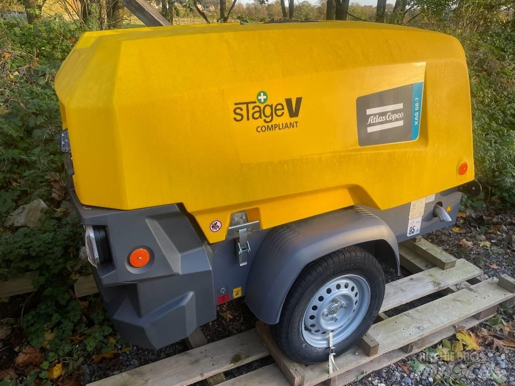 Atlas Copco XAS 58-7 コンプレッサー