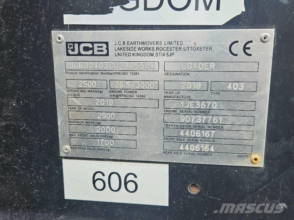 JCB 403 ミニローダー
