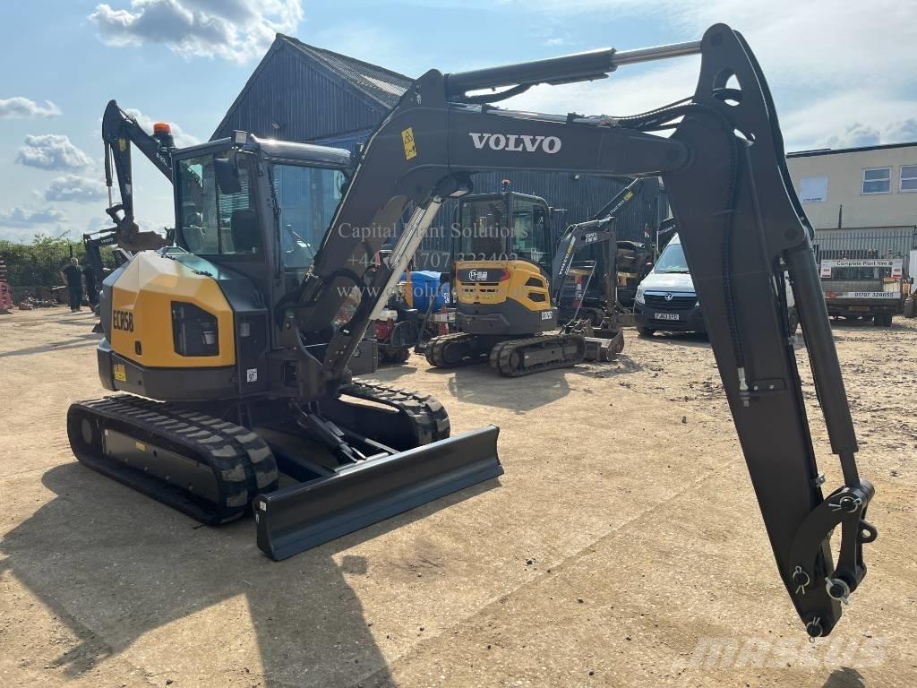 Volvo ECR 58 F ミニ油圧ショベル 7t以下（ミニユンボ・ミニディガー）