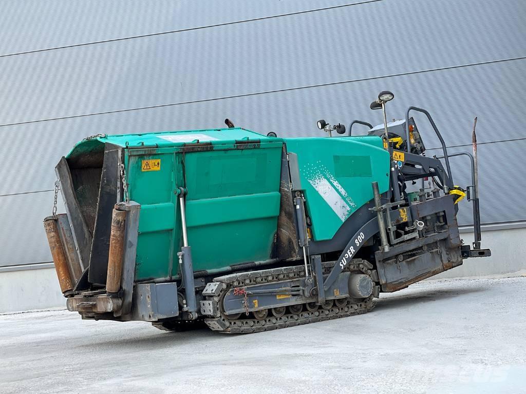 Vögele SUPER 800 アスファルトフィニッシャ
