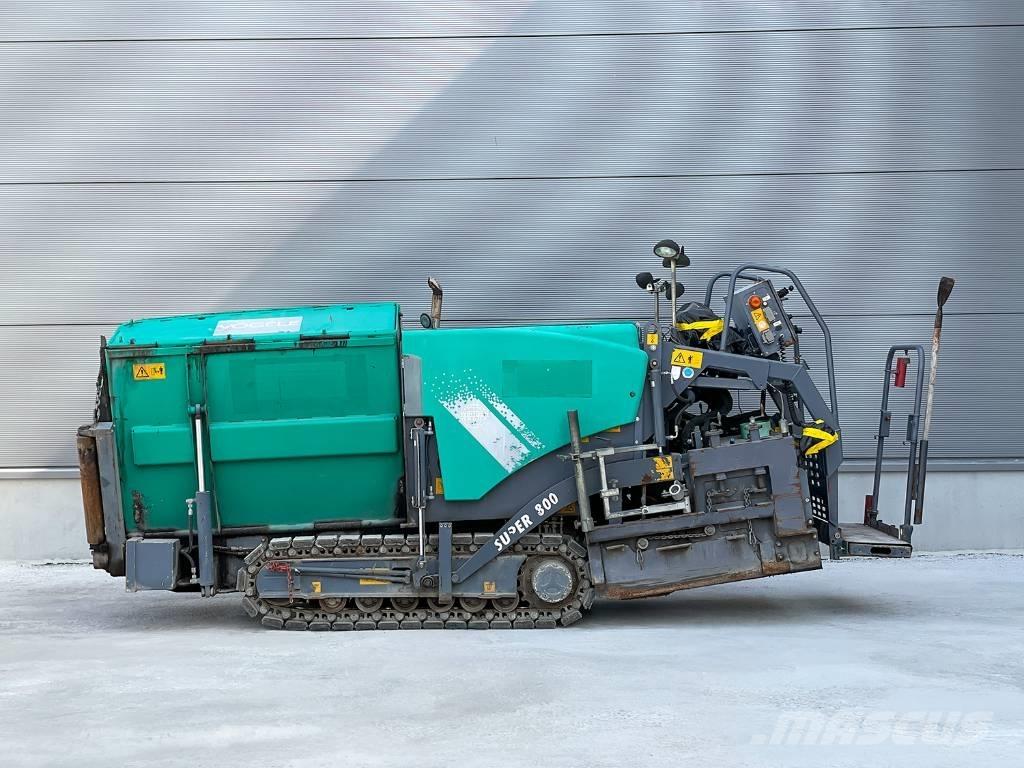 Vögele SUPER 800 アスファルトフィニッシャ