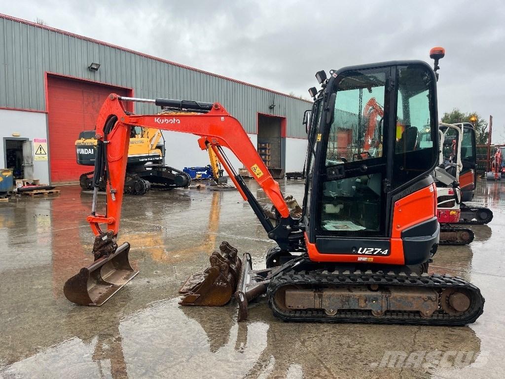 Kubota U 27-4 ミニ油圧ショベル 7t以下（ミニユンボ・ミニディガー）