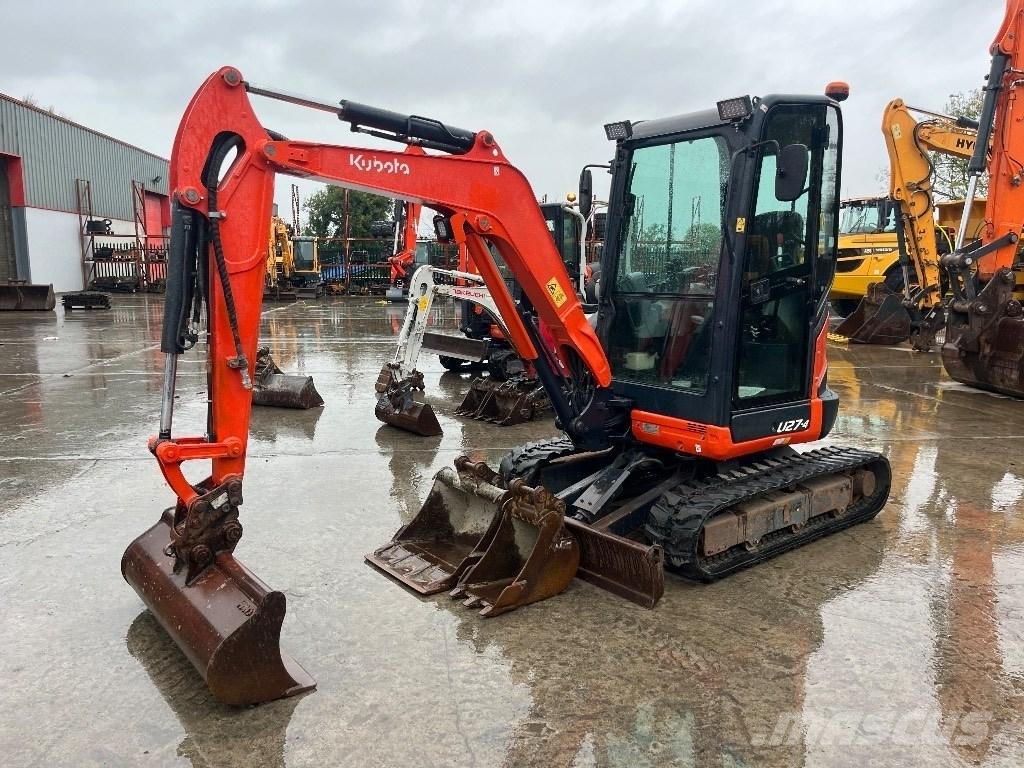 Kubota U 27-4 ミニ油圧ショベル 7t以下（ミニユンボ・ミニディガー）