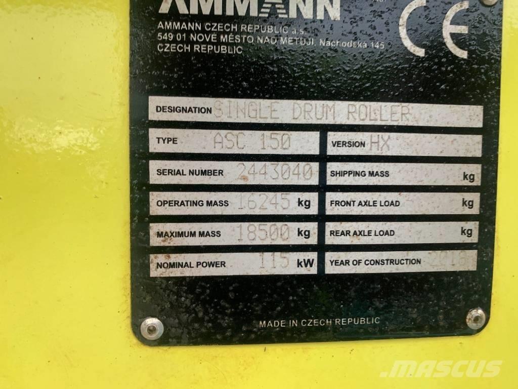 Ammann ASC 150 HX 振動ローラ