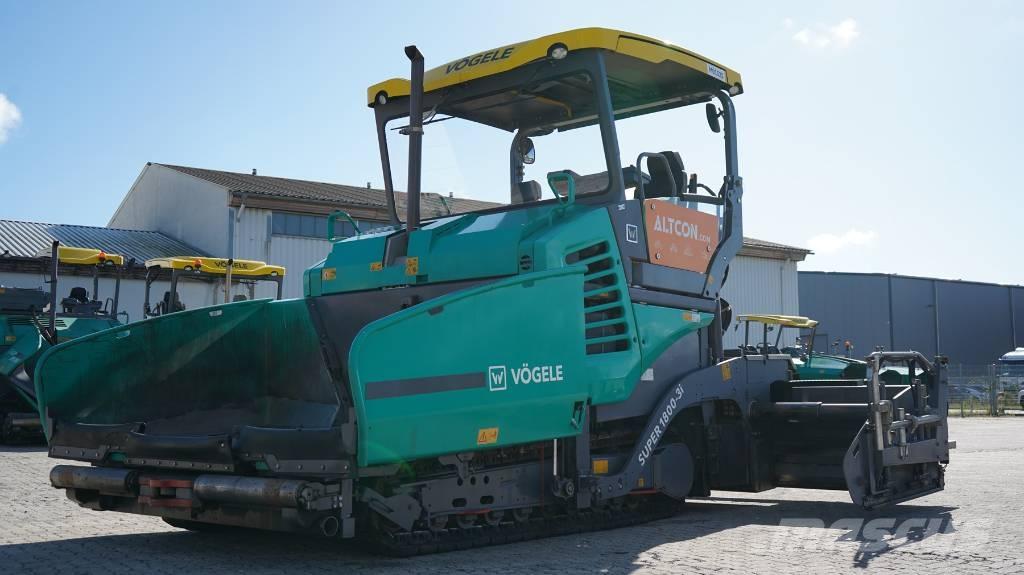 Vögele SUPER 1800-3I アスファルトフィニッシャ