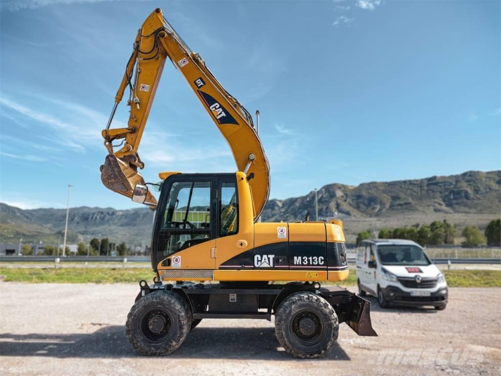 CAT M 313 C ホイール式油圧ショベル（パワーショベル・ユンボ・バックホー）