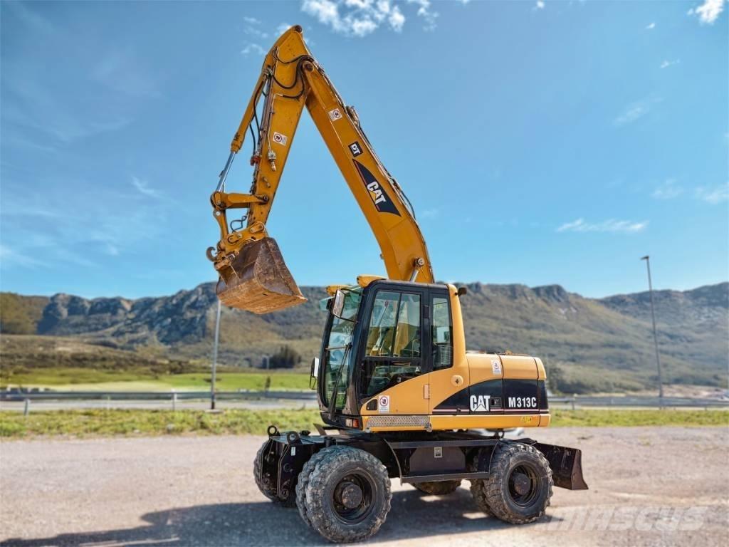 CAT M 313 C ホイール式油圧ショベル（パワーショベル・ユンボ・バックホー）