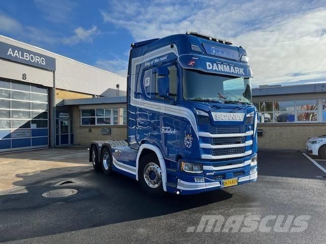 Scania S 500 中古トラクターヘッド | トレーラーヘッド