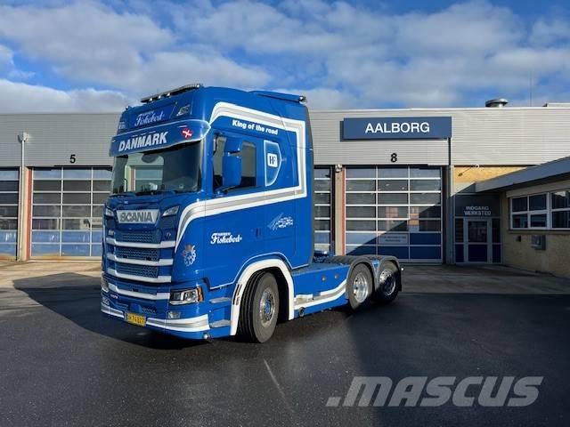Scania S 500 中古トラクターヘッド | トレーラーヘッド