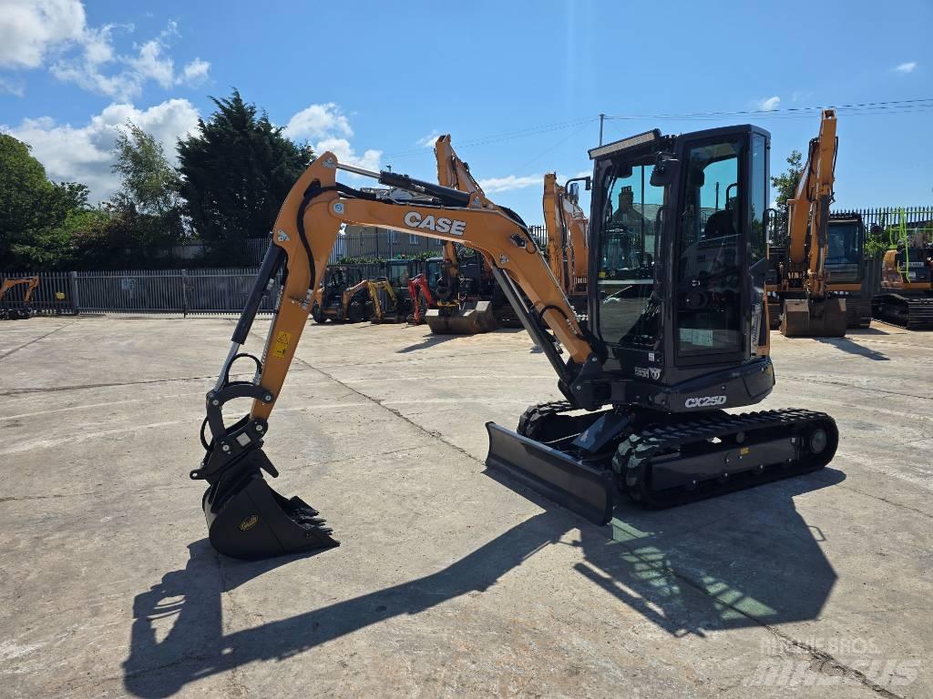 CASE CX25D ミニ油圧ショベル 7t以下（ミニユンボ・ミニディガー）