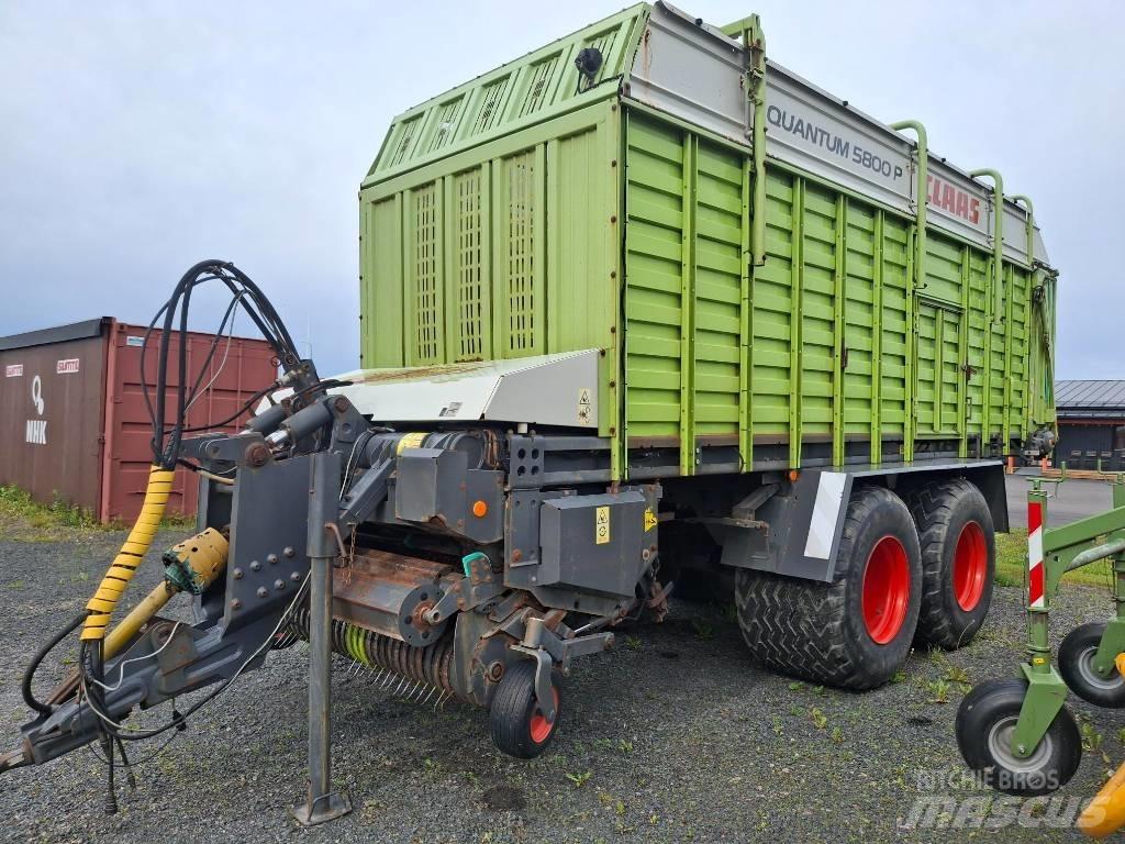 CLAAS Quantum 5800 P セルフローディングトレーラー