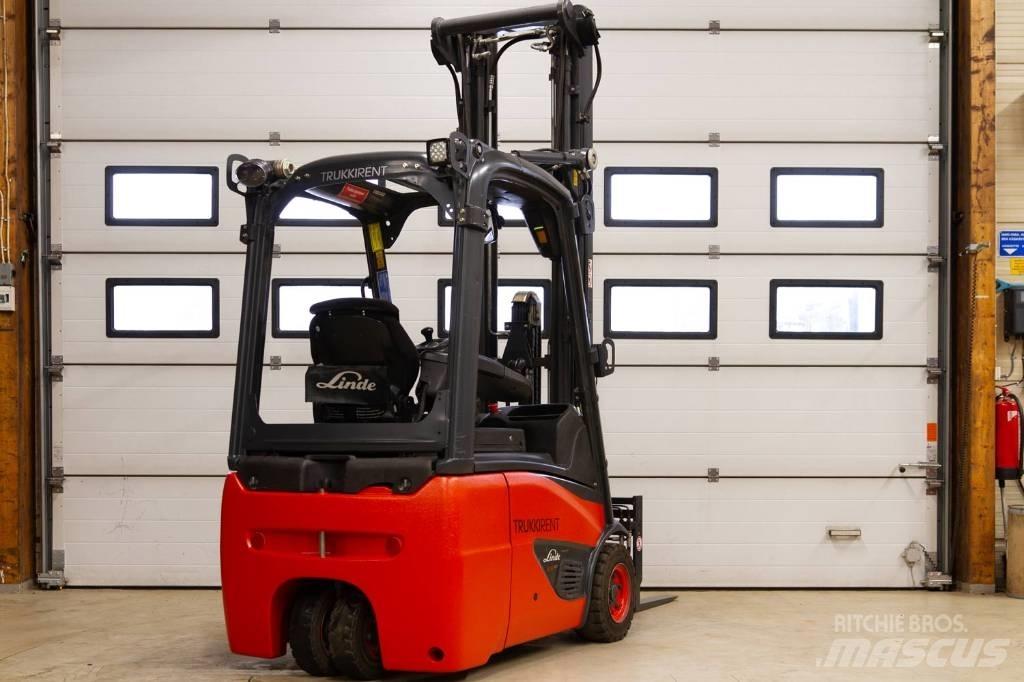 Linde E 16 C-02 バッテリーフォークリフト