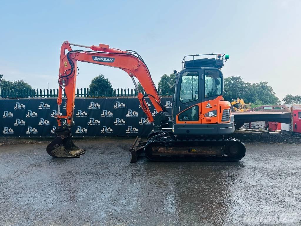Doosan DX 85 R-3 中型油圧ショベル 7ｔ-12ｔ（ユンボ・パワーショベル・バックホー）