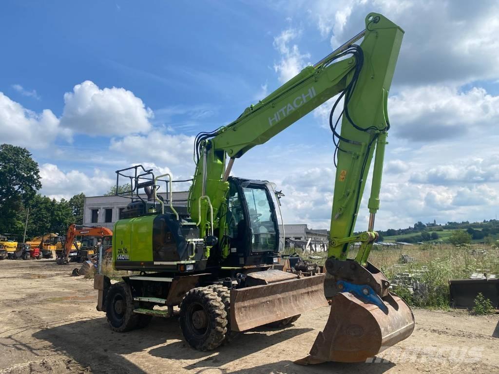 Hitachi ZX 145 W-6 ホイール式油圧ショベル（パワーショベル・ユンボ・バックホー）