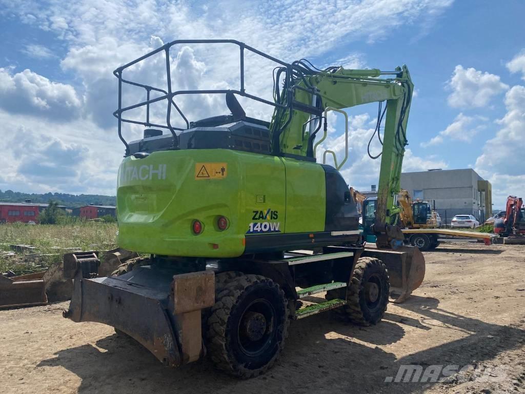 Hitachi ZX 145 W-6 ホイール式油圧ショベル（パワーショベル・ユンボ・バックホー）