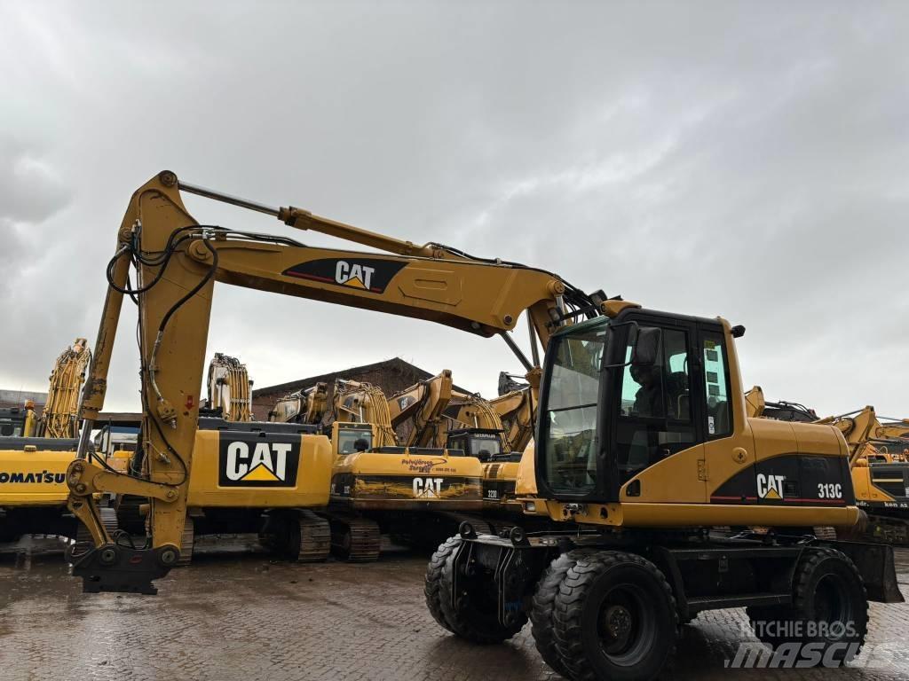 CAT M 313 C ホイール式油圧ショベル（パワーショベル・ユンボ・バックホー）