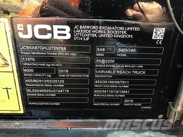 JCB 540 V140 建設機械 -　その他