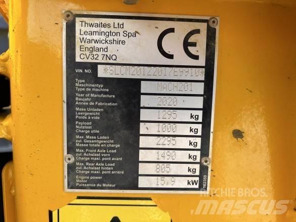 Thwaites MACH 201 建設機械 -　その他